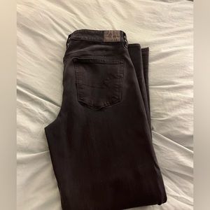 American Eagle hi-rise jeggings size 10- so comfortable, so flattering, like new